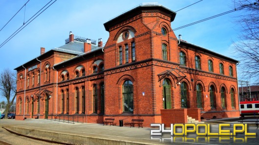 Dworzec kolejowy w Kluczborku odzyskał dawny blask