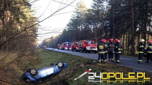 Groźny poranek na drogach Opolszczyzny