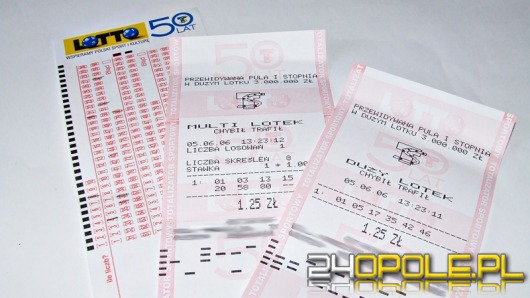 "Szóstka" w Lotto padła na Opolszczyźnie