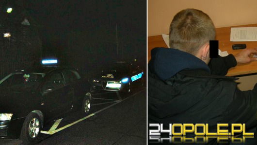 Pijany przyjechał samochodem na komendę policji