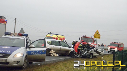 Tragiczny wypadek w Skarbiszowie