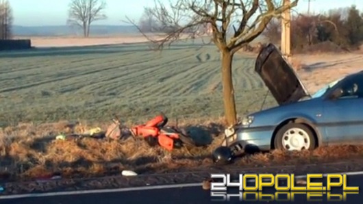 Motorowerzysta śmiertelnie potrącony w Wierzbiu