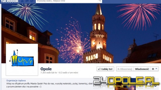 Opole płaci 30 tys. zł. rocznie za prowadzenie profilu na facebooku