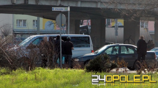 Akcja CBŚ i antyterrorystów na opolskim rondzie