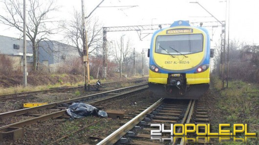 Mężczyzna zginął pod kołami pociągu w Zdzieszowicach