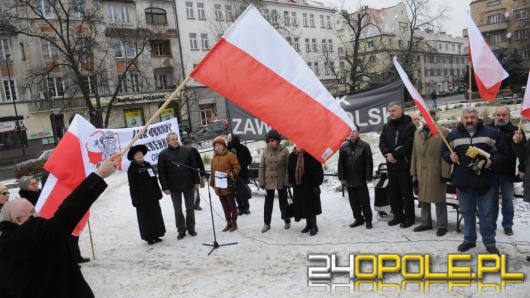 Manifestacja przeciwko "śląskim separatystom"