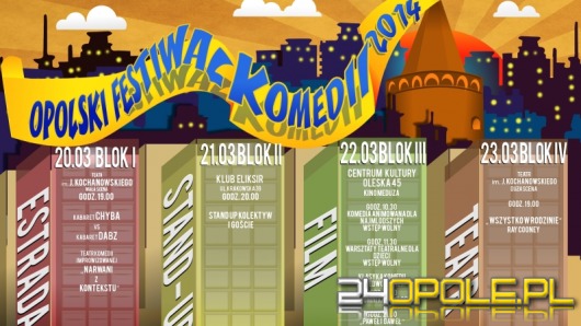 Startuje I Opolski Festiwal Komedii