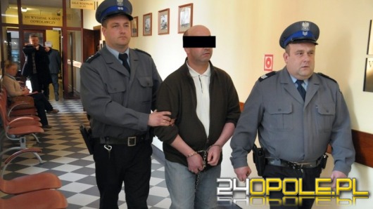 Opolanin podejrzany m.in. o zgwałcenie 18-latka stanął przed sądem