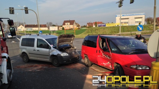 Zderzenie na obwodnicy, na skrzyżowaniu nie działały światła