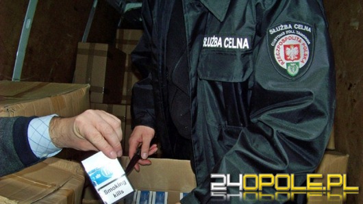 Opolscy celnicy przechwycili milion papierosów bez akcyzy