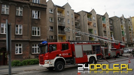 Pijany mężczyzna spowodował pożar w mieszkaniu