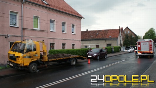 Zderzenie czterech samochodów w Łosiowie