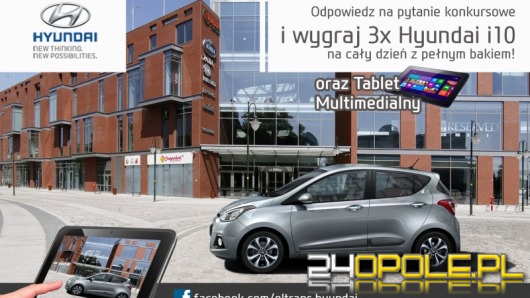 Wygraj Hyundaia i10 z pełnym bakiem na cały dzień!