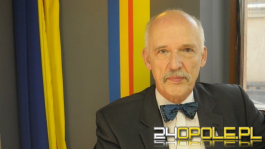 Korwin-Mikke: Nie piję wina z gwinta