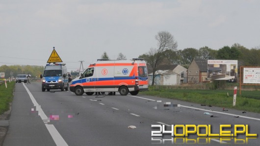 Tragiczny wypadek na obwodnicy Opola. Zginął rowerzysta.