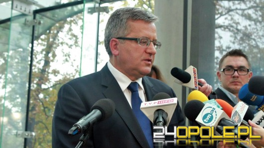 Prezydent Bronisław Komorowski przyjedzie do Opola