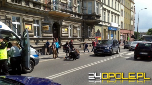 Kobieta potrącona na przejściu dla pieszych