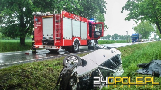 Trzy osoby ranne w wypadku pod Byczyną