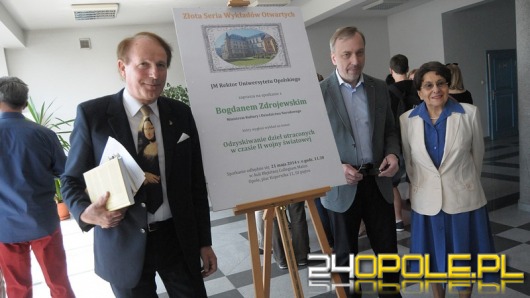 Minister kultury Bogdan Zdrojewski w Opolu