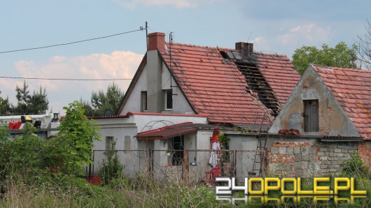 Lokatorzy bez dachu nad głową po pożarze w Strzelcach Opolskich
