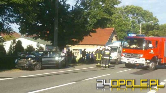 Wypadek w Izbicku, pięć osób rannych