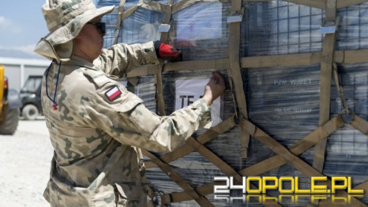 Opolscy logistycy wycofują wojskowe mienie z Afganistanu