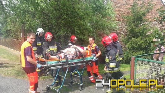 Kobieta ranna w wypadku pod Opolem