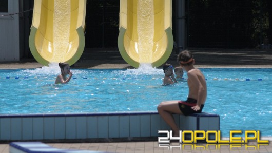 Pływalnia Akwarium zamknięta na wakacje. Błękitna Fala zaprasza.