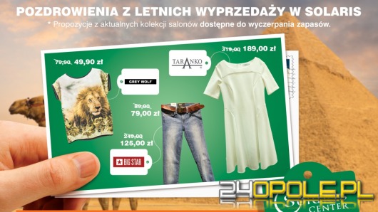 Letnie wyprzedaże w Galerii Solaris