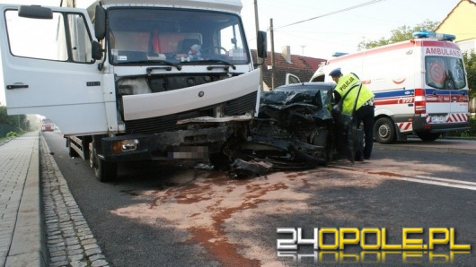 Tragiczny wypadek w Skorogoszczy, zginął 45-letni kierowca