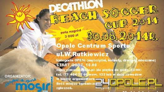 Zgłoś się do turnieju Beach Soccer