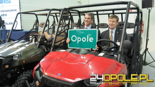 W Opolu otwarto fabrykę pojazdów terenowych Polaris