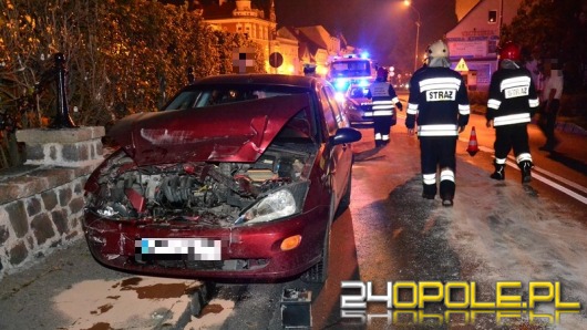 Wypadek w Niemodlinie, ranny 27-latek