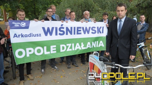 Opole działania - to hasło wyborcze Arkadiusza Wiśniewskiego