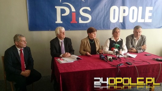 Wiceprezes PiS Beata Szydło w Opolu