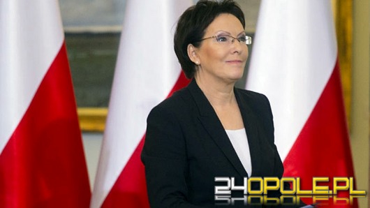 Premier Ewa Kopacz przyjedzie na Opolszczyznę
