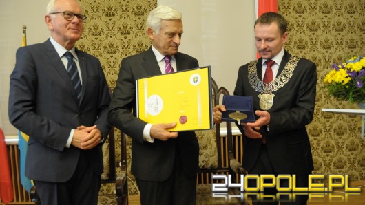 Hans-Gert Pöttering i Jerzy Buzek Honorowymi Obywatelami Opola