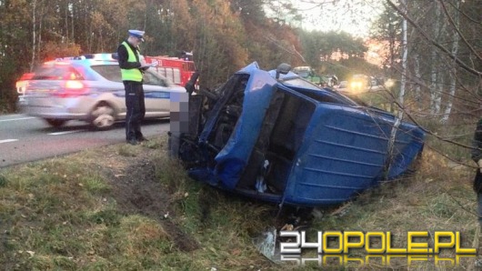 5 osób rannych po zderzeniu busa z sarną