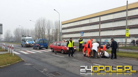 87-letni kierowca potrącił kobietę na przejściu dla pieszych