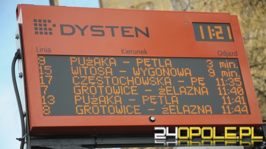 MZK testuje elektroniczne tablice na kolejnych przystankach