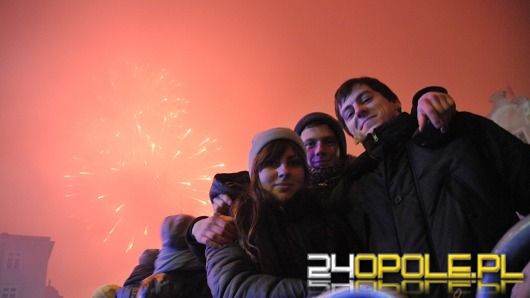 Tłumy Opolan przywitały Nowy Rok na rynku
