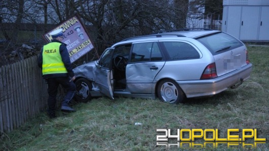 Pijany kierowca spowodował kolizję na Zaodrzu