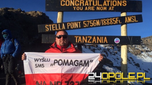Adam Kępiński zdobył szczyt Kilimandżaro 