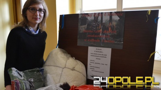 Ukraińscy studenci zbierają dary dla rodaków