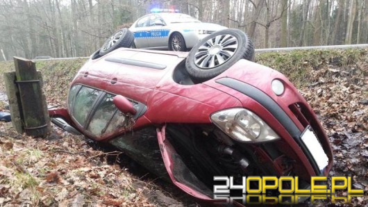 38-latka dachowała na ulicy Strzeleckiej