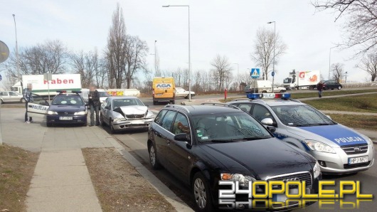 Zderzenie przy przejściu dla pieszych