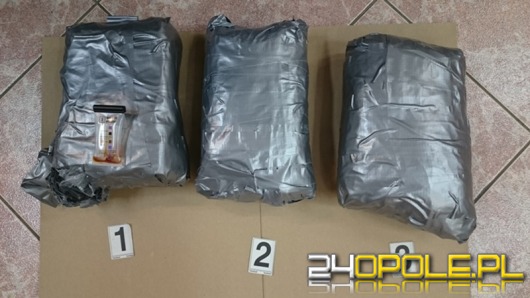Na autostradzie zatrzymano kuriera z 4 kilogramami amfetaminy