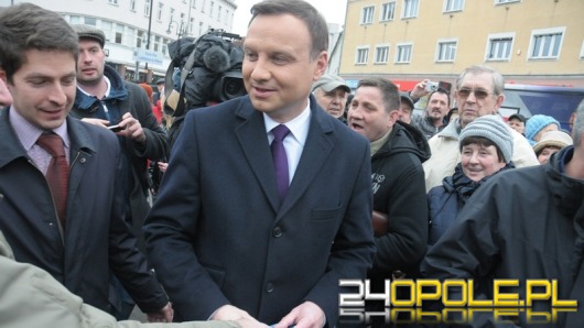 Andrzej Duda objeżdża Opolszczyznę