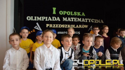 Przedszkolaki wzięły udział w olimpiadzie matematycznej