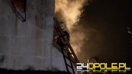 Pożar kotłowni domu jednorodzinnego w Kotorzu Małym